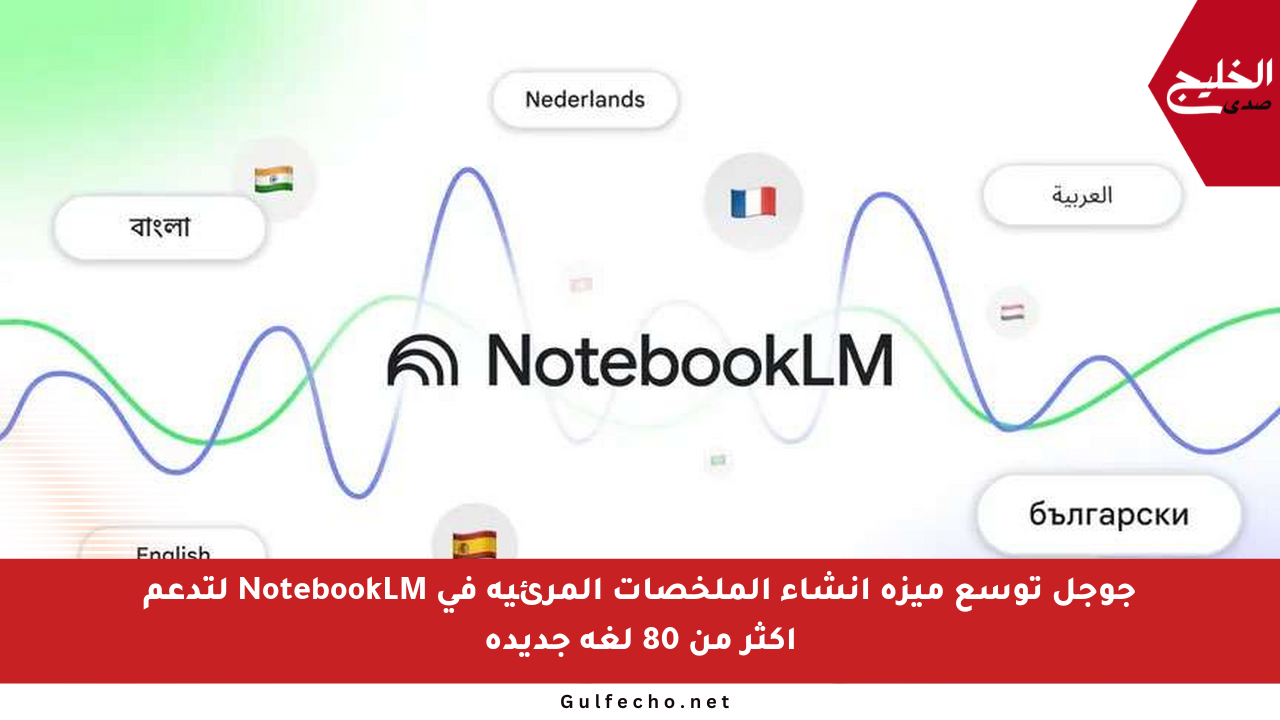 جوجل توسع ميزة إنشاء الملخصات المرئية في NotebookLM لتدعم أكثر من 80 لغة جديدة